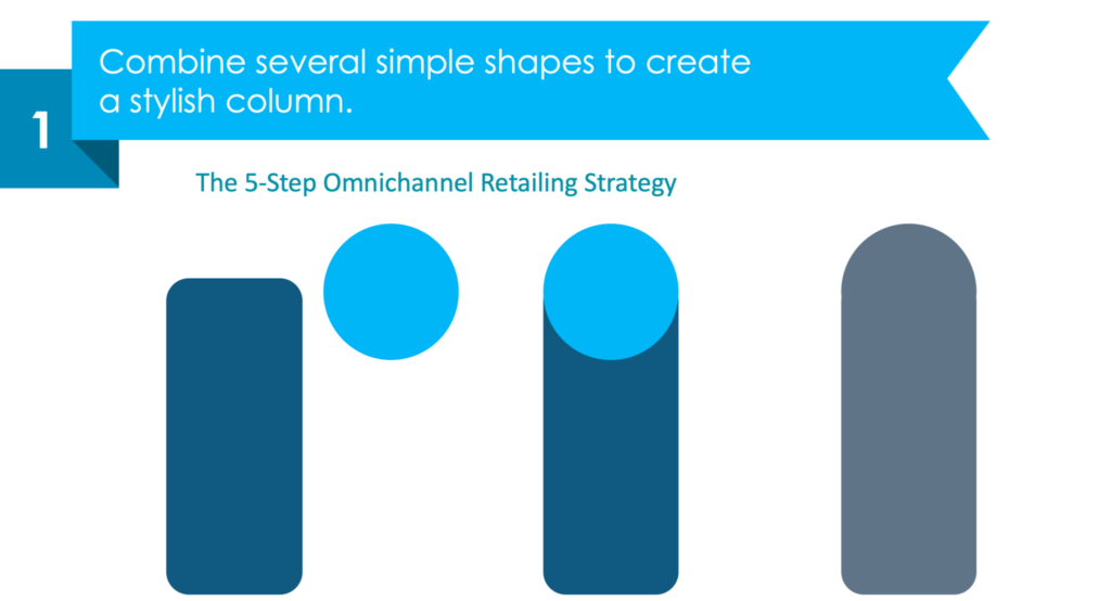 Guide on how to present omnichannel retailing strategy in powerpoint guide step 1