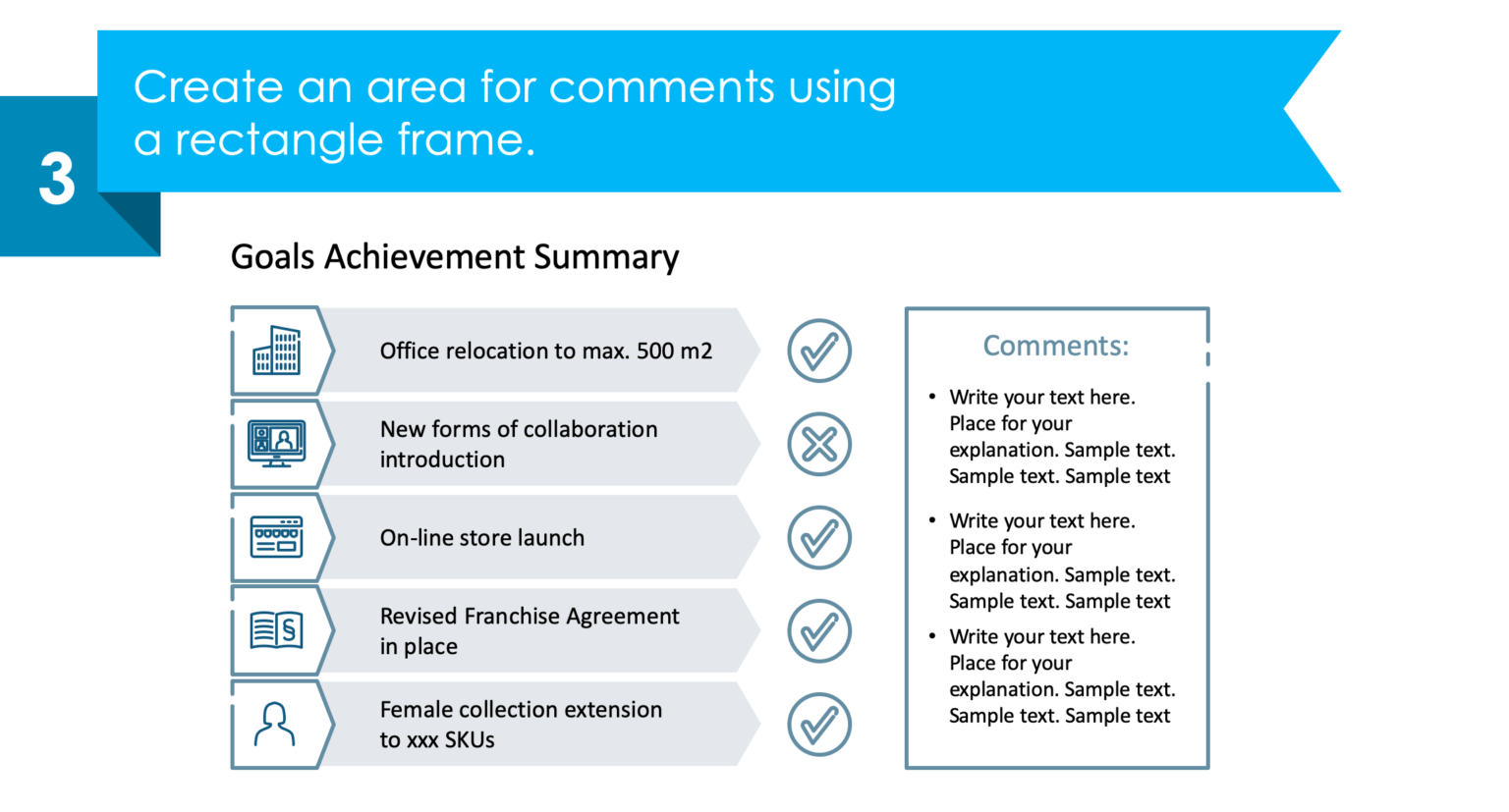 annual report slide redesign step 3