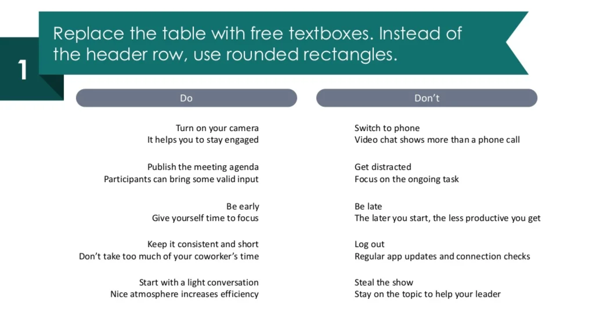 powerpoint slide redesign guide step 1