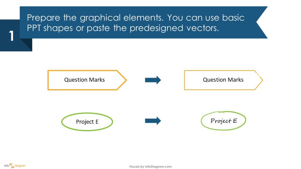 bcg matrix slide redesign powerpoint step 1